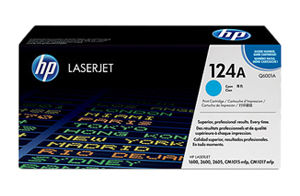 Mực in HP 124A Cyan LaserJet Toner Cartridge (Q6001A)